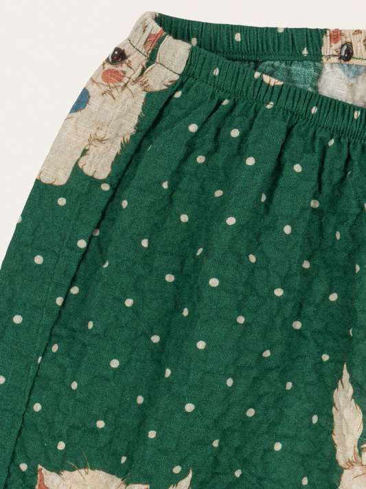 Luźne bawełniane spodnie Elin