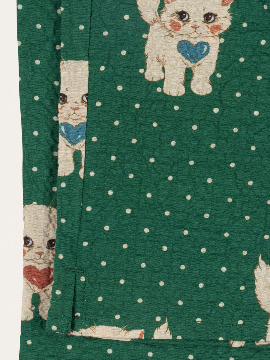 Luźne bawełniane spodnie Elin