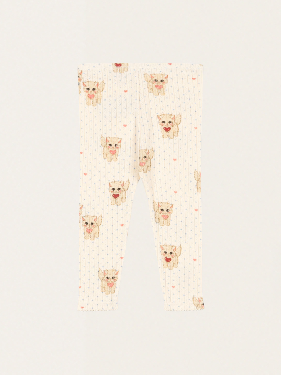 Bawełniane legginsy GOTS Minnie Pants Miao Amore