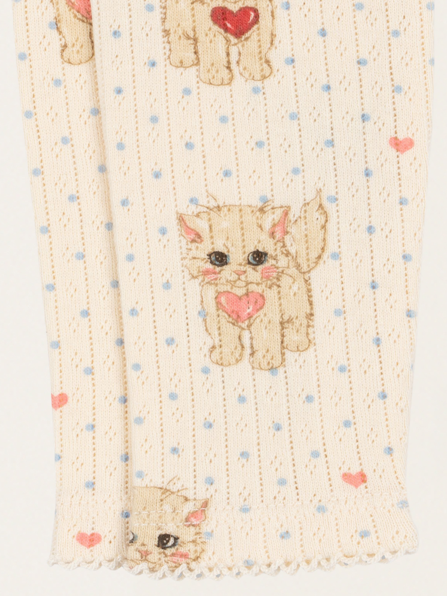 Bawełniane legginsy GOTS Minnie Pants Miao Amore