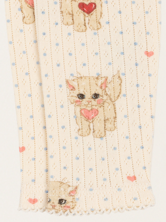 Bawełniane legginsy GOTS Minnie Pants Miao Amore