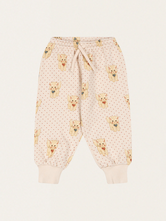 Bawełniane spodnie dresowe Belli Miao Amore