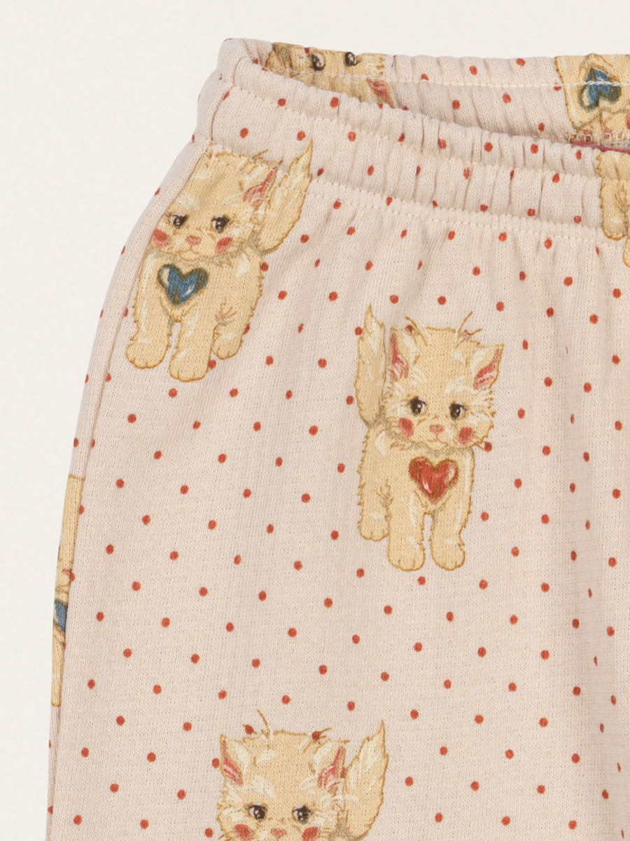 Bawełniane spodnie dresowe Belli Miao Amore