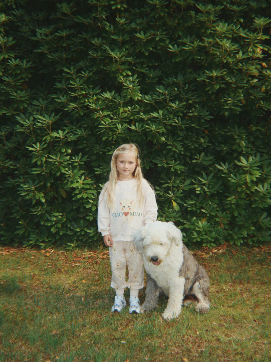 Bawełniane spodnie dresowe Belli Miao Amore