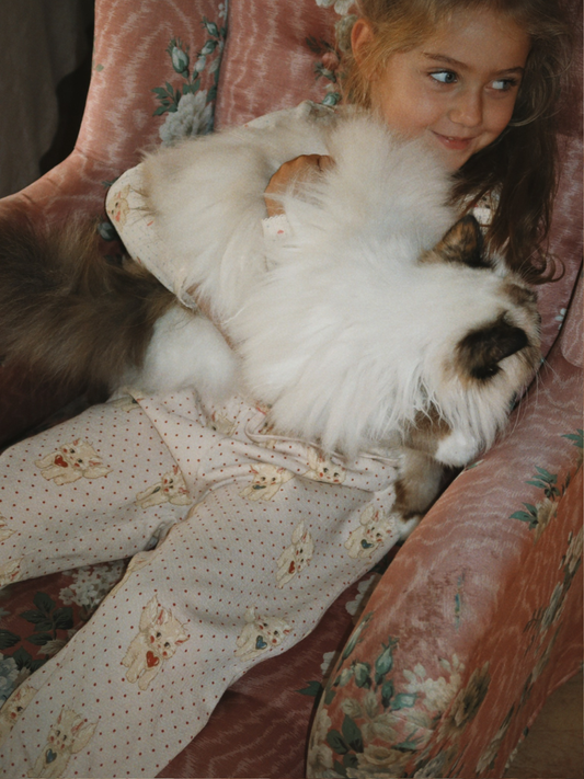 Bawełniane spodnie dresowe Belli Miao Amore