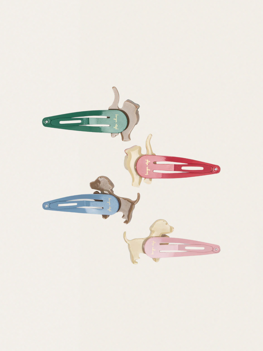 Spinki do włosów Cats & Dogs 4 szt.