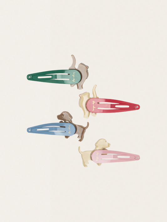 Spinki do włosów Cats & Dogs 4 szt.