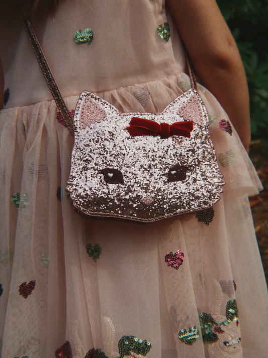 Brokatowa torebka Tut Kitty