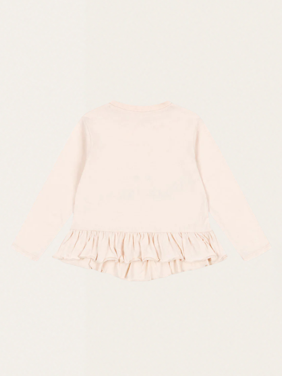 Bawełniana bluzka z falbanką Kitty