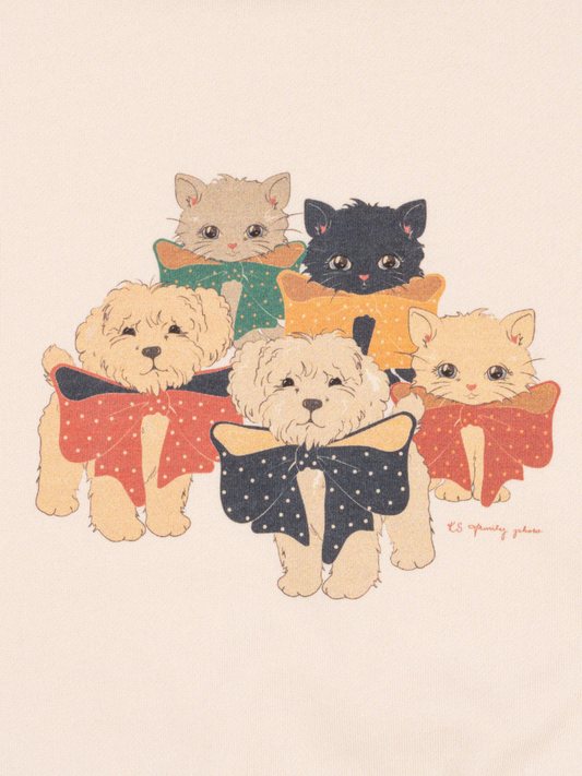 Bawełniana bluza polo Spotty Cats & Dogs