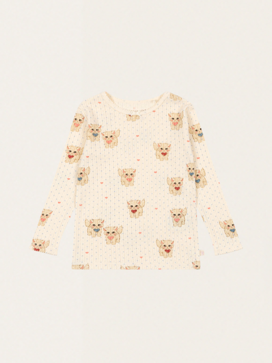 Bawełniany long sleeve Minnie Miao Amore