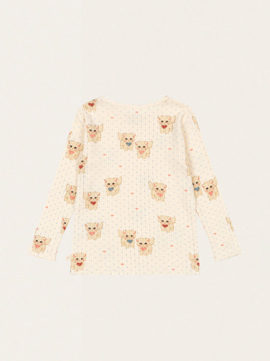 Bawełniany long sleeve Minnie Miao Amore