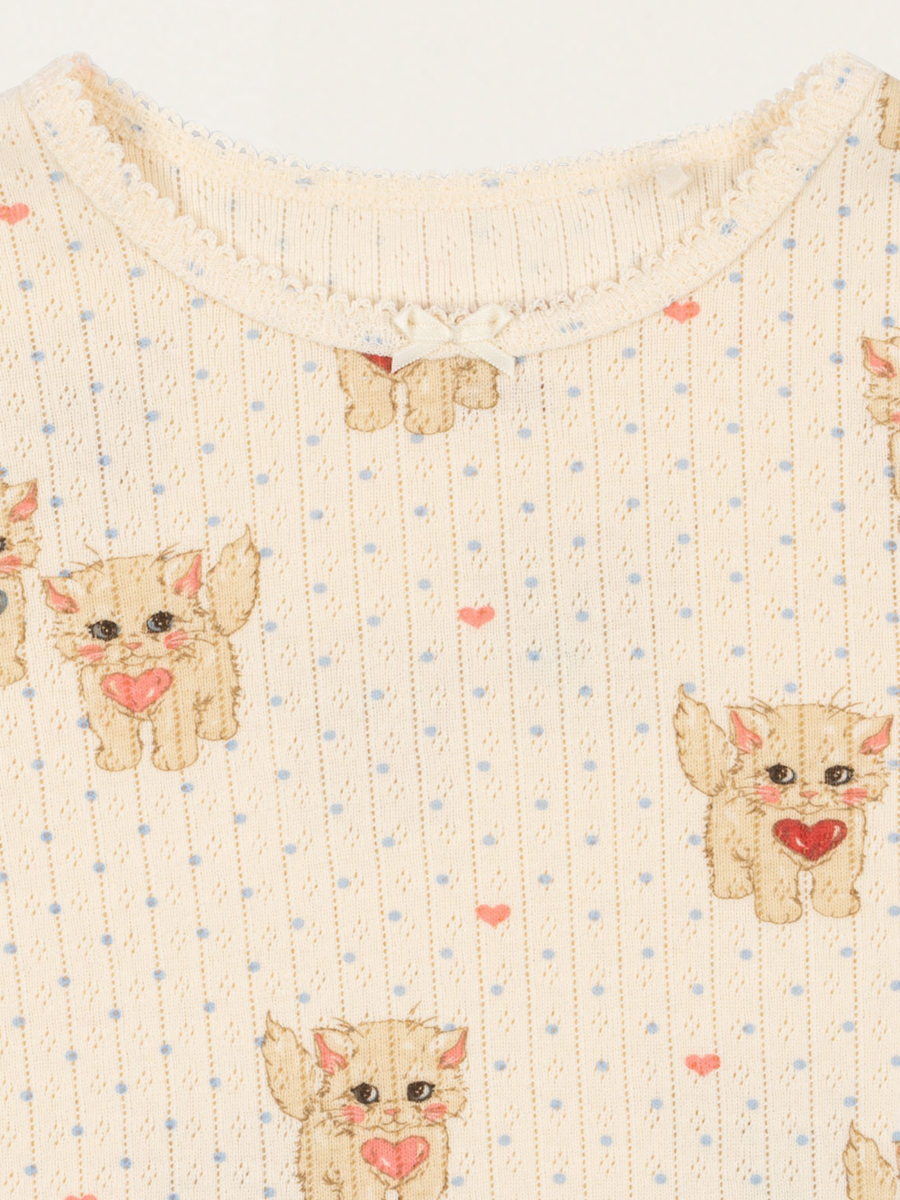 Bawełniany long sleeve Minnie Miao Amore