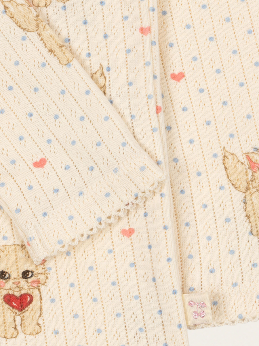 Bawełniany long sleeve Minnie Miao Amore