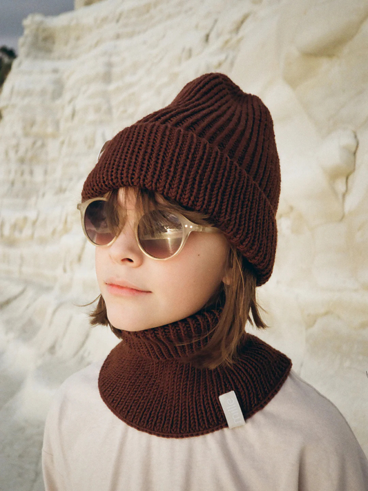 Hot Chocolate chunky merino wool hat