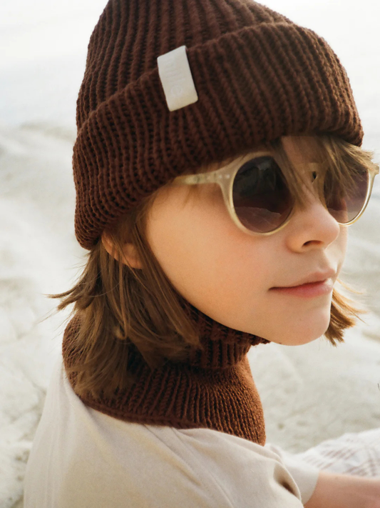 Hot Chocolate chunky merino wool hat