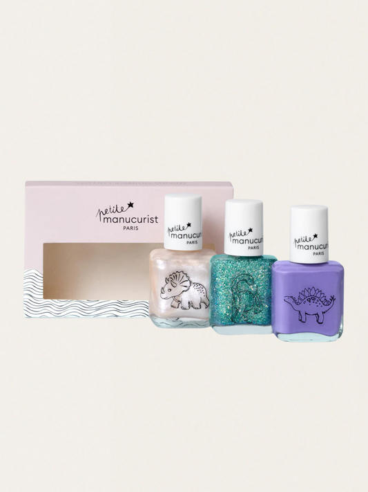 Zestaw 3 lakierów do paznokci dla dzieci Wild Life