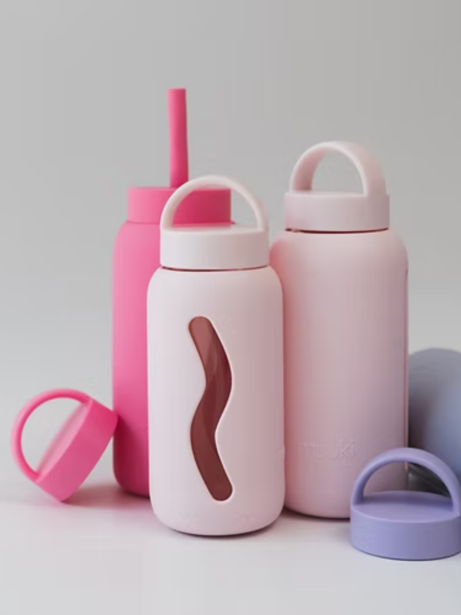 Szklana butelka do monitorowania nawodnienia 500 ml