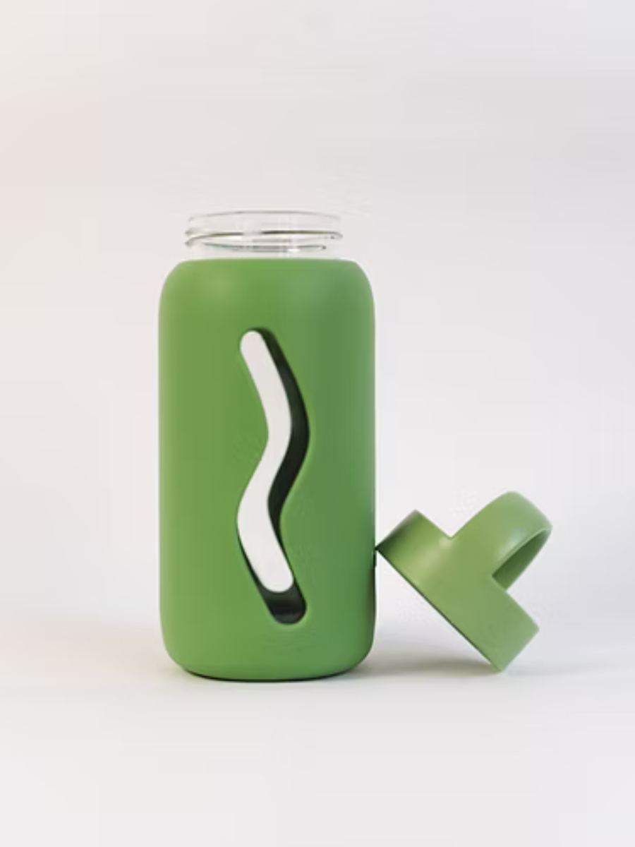 Szklana butelka do monitorowania nawodnienia 500 ml