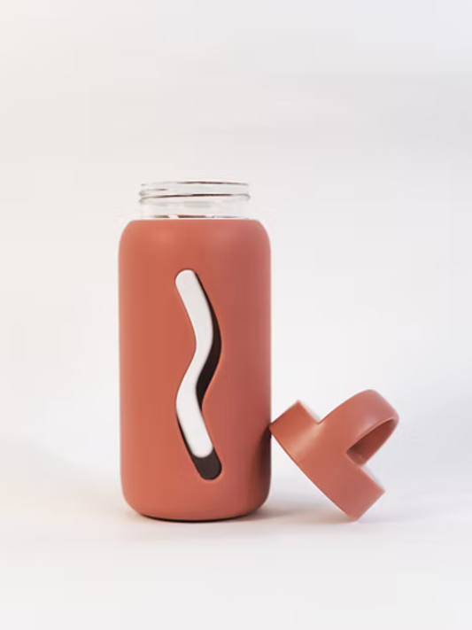 Szklana butelka do monitorowania nawodnienia 500 ml