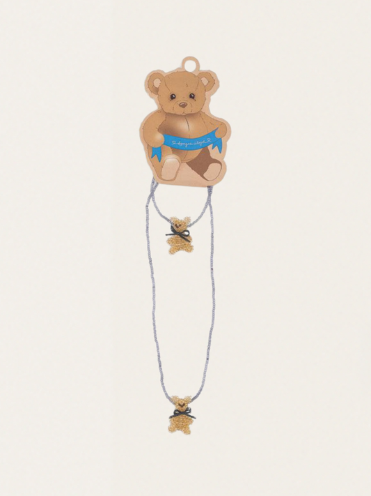 Zestaw biżuterii - naszynik + bransoletka Teddy