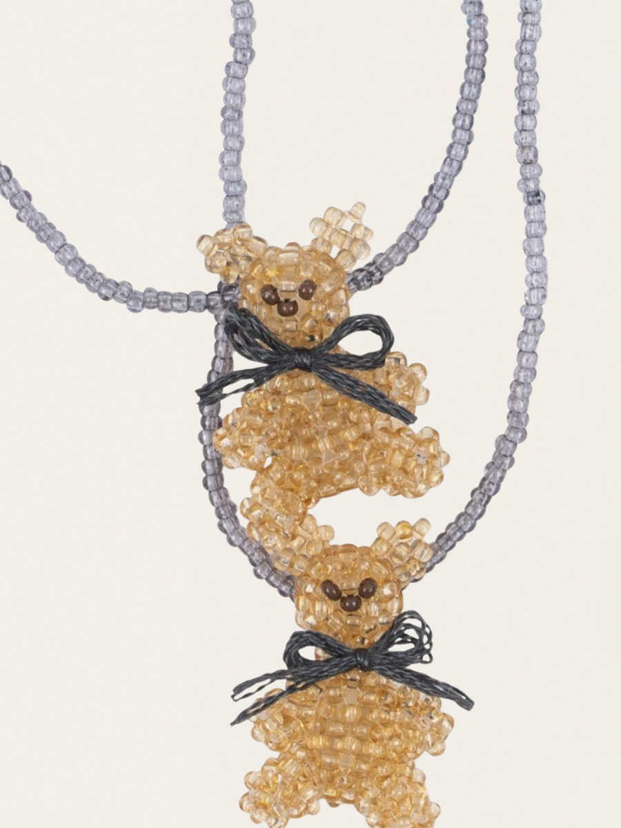 Zestaw biżuterii - naszynik + bransoletka Teddy