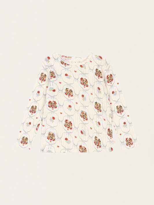 Bawełniany long sleeve Minnie Puppy