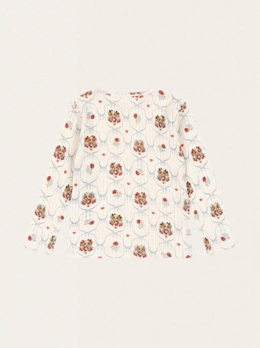 Bawełniany long sleeve Minnie Puppy