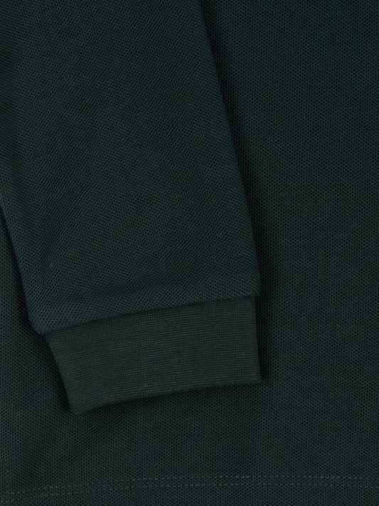 Bawełniana koszulka polo z długim rękawem Florian Pine Grove