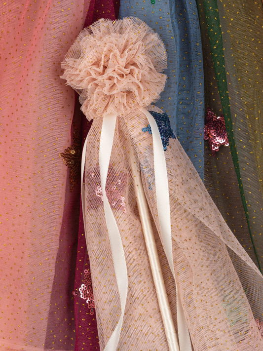 Kostium / przebranie z tiulową peleryną Glitter Rainbow