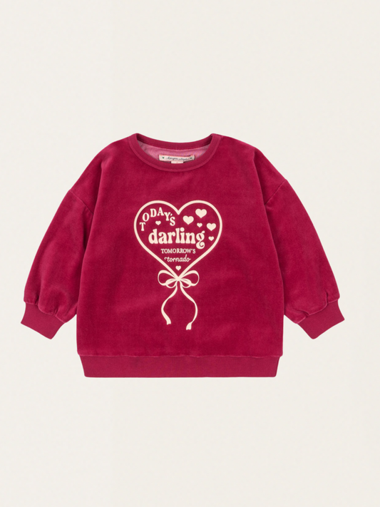 Welurowa bluza Velou