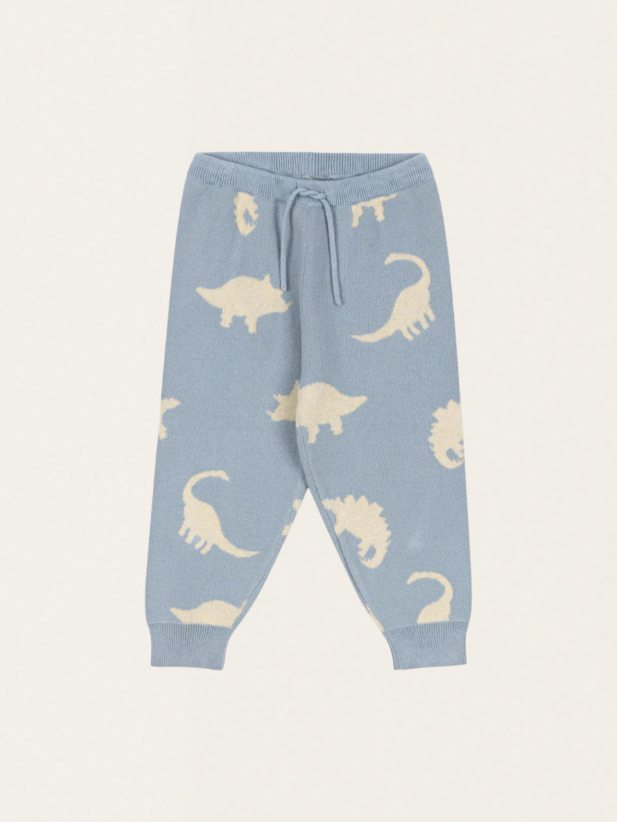 Dzianinowe spodnie Lapis Dino Mist