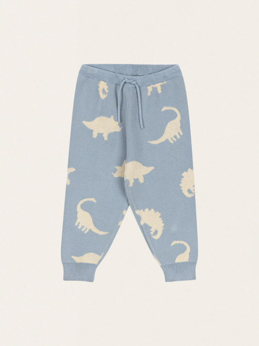 Dzianinowe spodnie Lapis Dino Mist