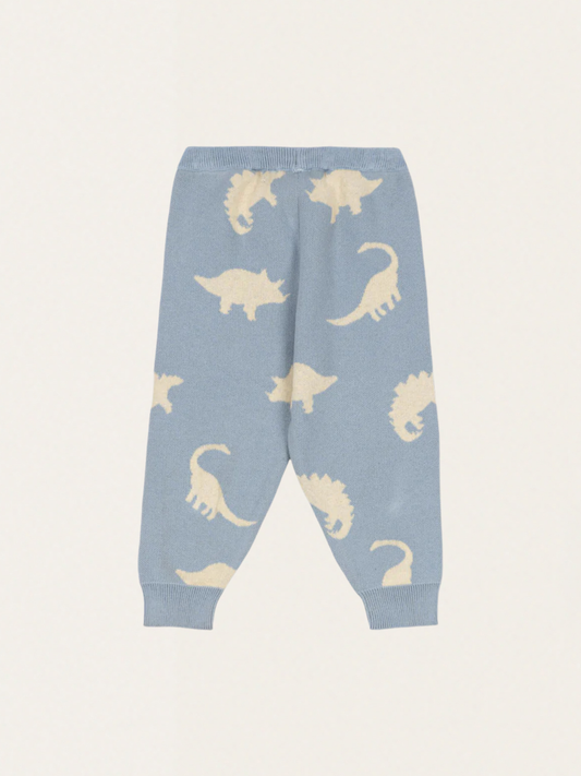 Dzianinowe spodnie Lapis Dino Mist