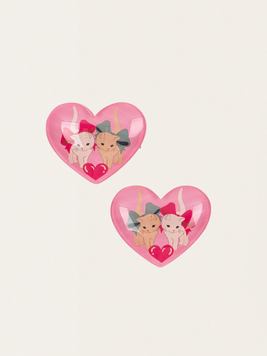 Spinki do włosów Vilma 2 szt. Bow Kitty