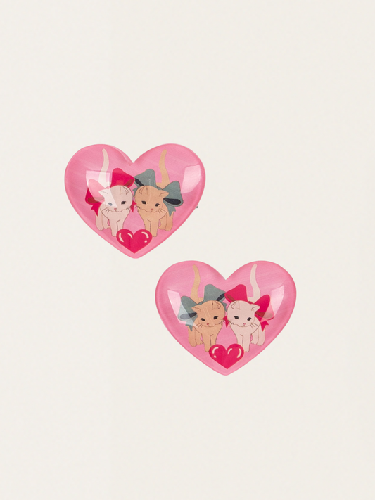 Spinki do włosów Vilma 2 szt. Bow Kitty