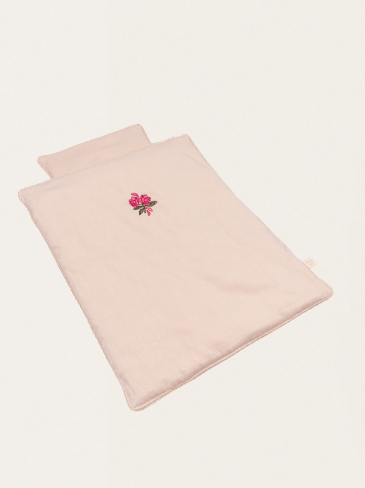 Bawełniana pościel dla lalek Cameo Rose