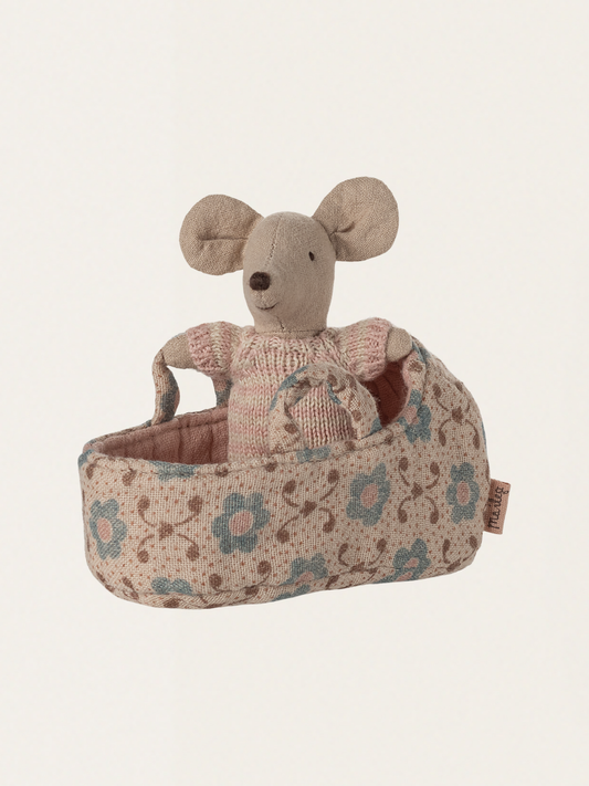 Myszka Baby Mouse w łóżeczku Rose