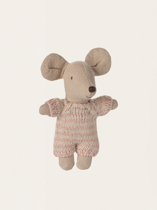 Myszka Baby Mouse w łóżeczku Rose