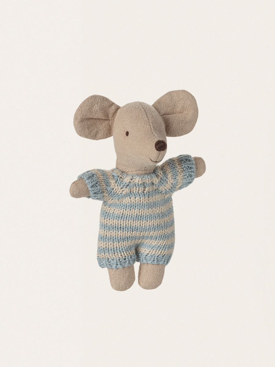 Myszka Baby Mouse w łóżeczku Blue