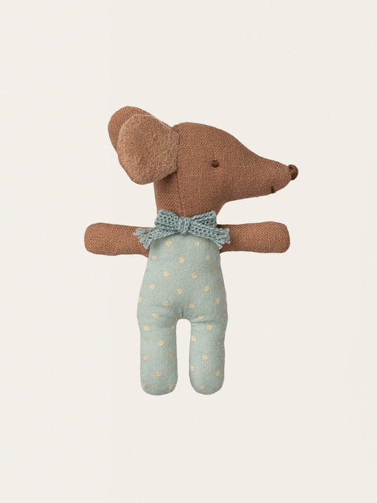 Myszka sleepy - wakey Baby Mouse w pudełku po zapałkach Blue