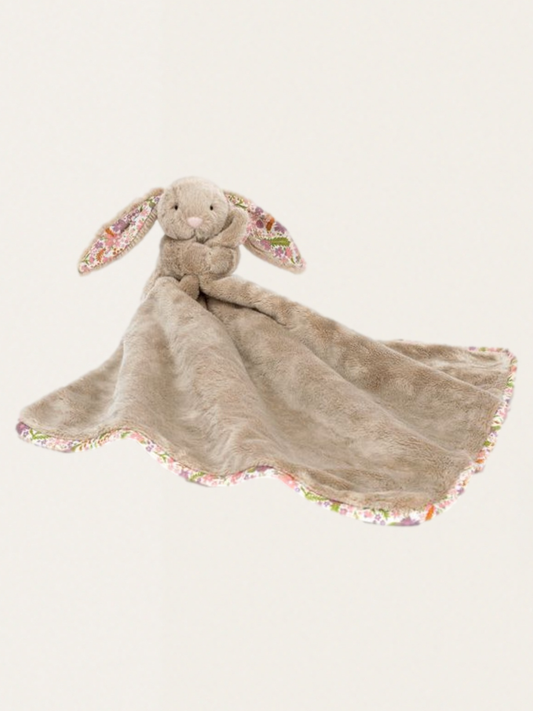 Króliczek przytulanka kocyk Blossom Petal