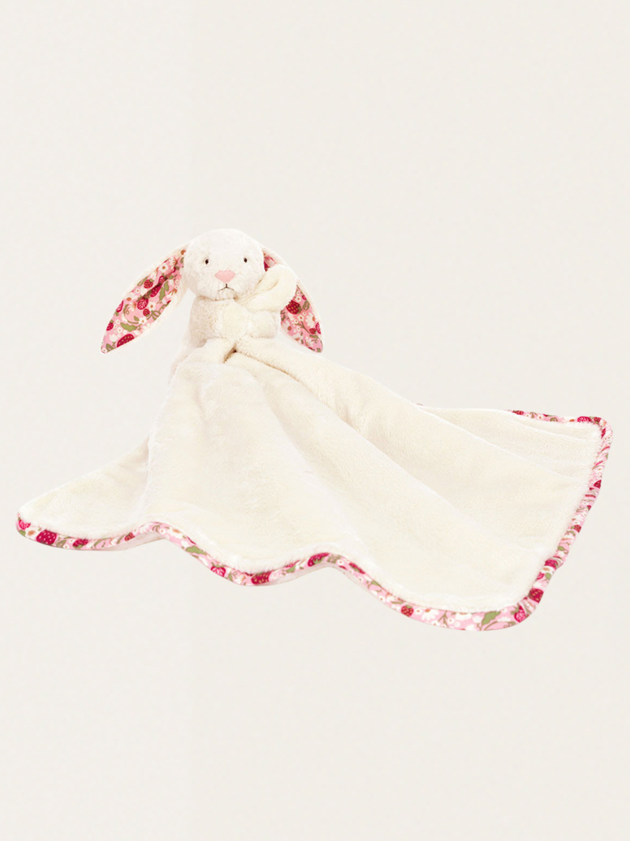 Króliczek przytulanka kocyk Blossom Berry