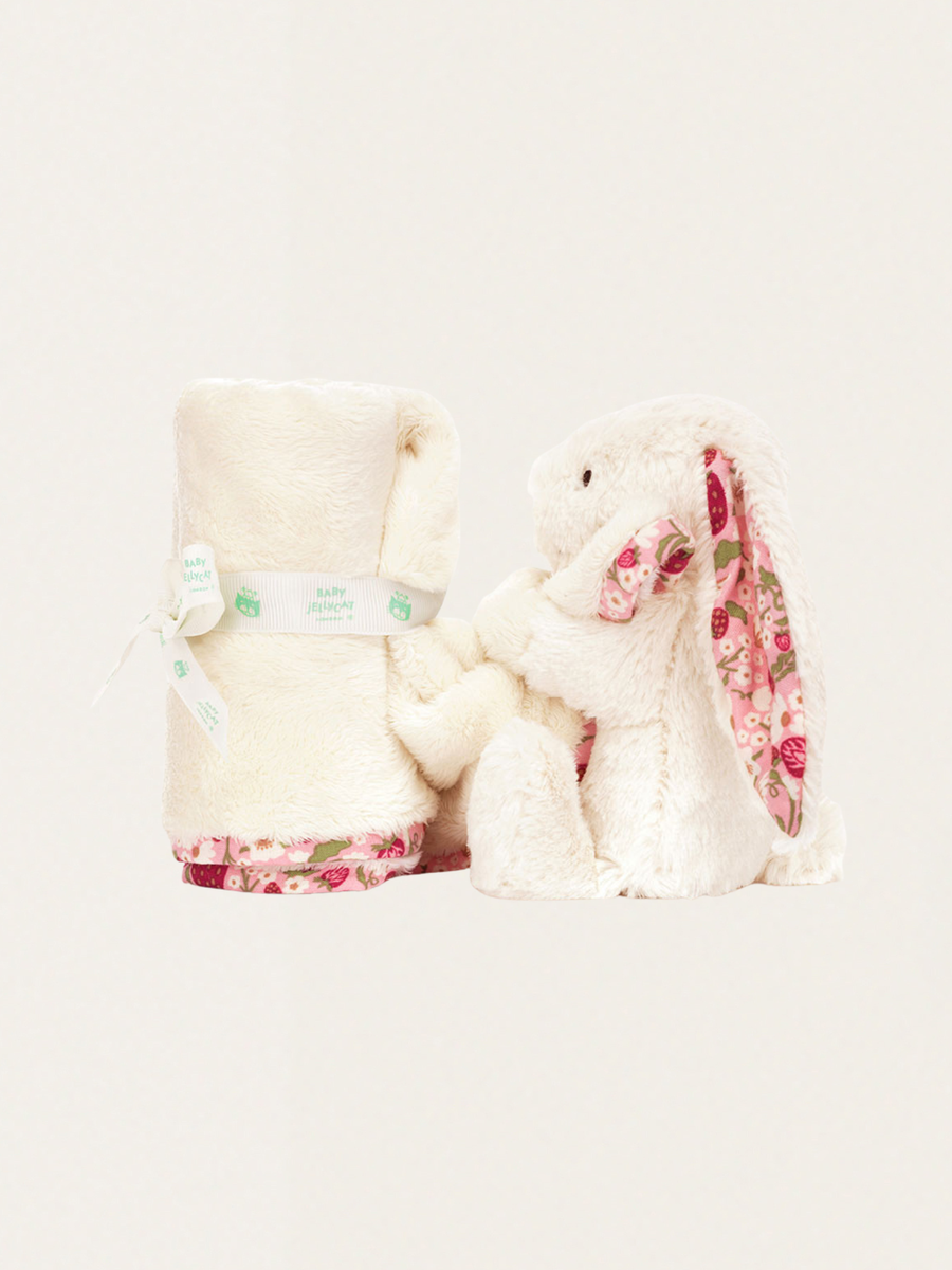 Króliczek przytulanka kocyk Blossom Berry