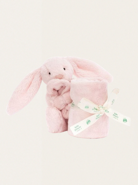 Króliczek przytulanka kocyk Light Pink