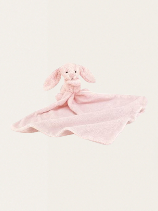 Króliczek przytulanka kocyk Light Pink