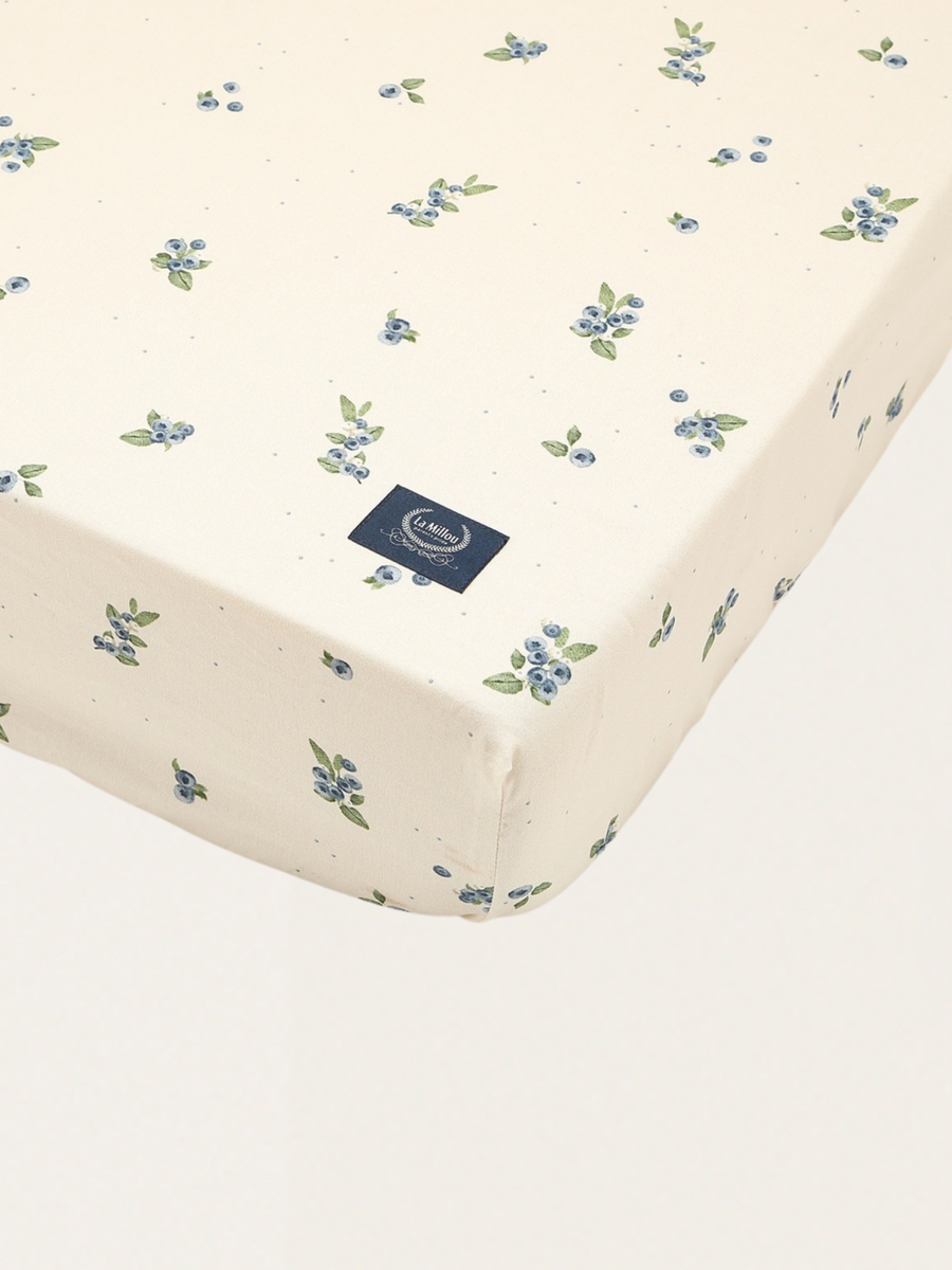 Bawełniane prześcieradło 60 x 120 cm Country Berry