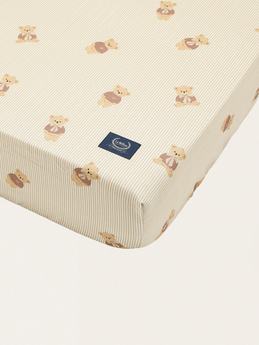 Bawełniane prześcieradło 60 x 120 cm Baby Bear