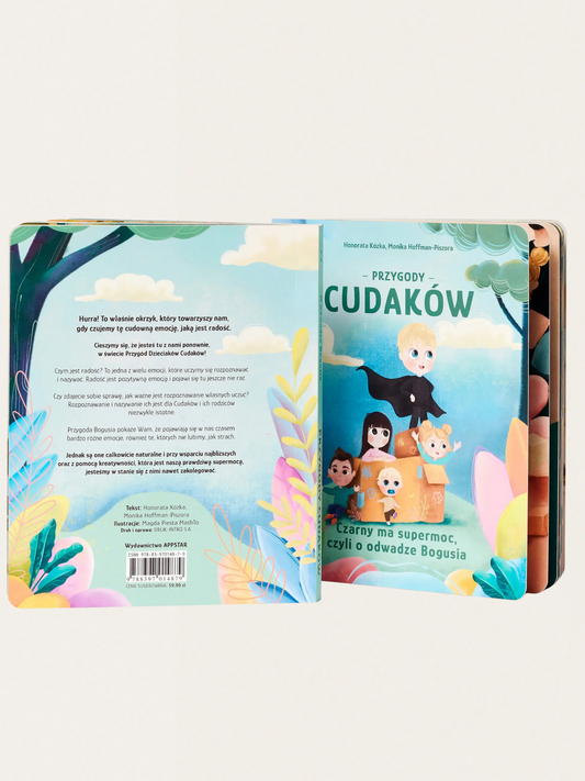 Przygody Cudaków Tom II - Czarny ma supermoc, czyli o odwadze Bogusia