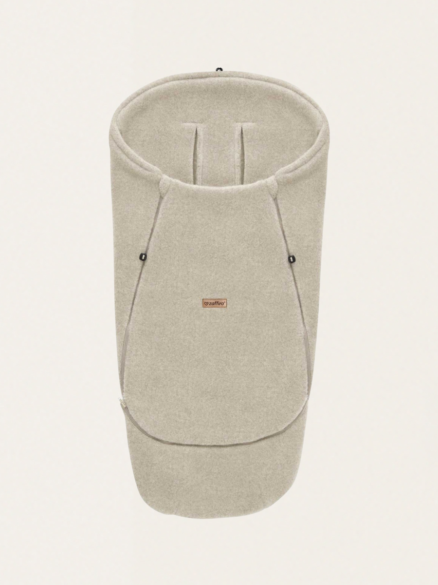 Ciepły śpiworek regulowany z wełny premium Sierra 0-36M Beige